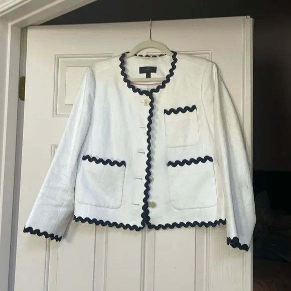 J. Crew Ric Rac Lady Jacket - Picture 1 of 3